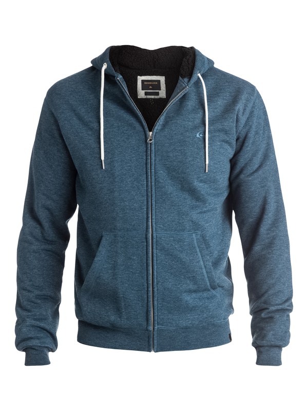 quiksilver, Epic Outback Sherpa - Sweat à capuche zippé, DARK DENIM (brq0) 0 Epic Outback Sherpa - Sweat à capuche zippé EQYFT03430 Quiksilver