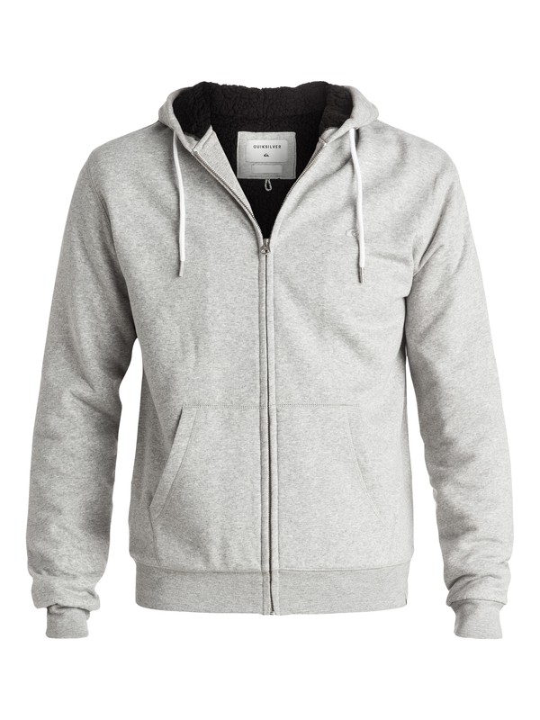 quiksilver, Epic Outback Sherpa - Sweat à capuche zippé, LIGHT GREY HEATHER (sgrh) 0 Epic Outback Sherpa - Sweat à capuche zippé Gris EQYFT03430 Quiksilver