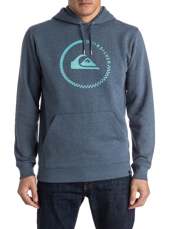 quiksilver, Big Logo Hoodie, NAVY BLAZER HEATHER (byjh) 0 Big Logo Hoodie EQYFT03432 Quiksilver
