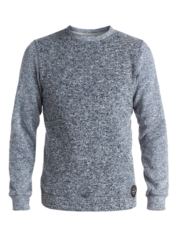quiksilver, Keller - Sweat, NIGHTSHADOW BLUE (bpt0) 0 Keller - Sweat Bleu EQYFT03435 Quiksilver