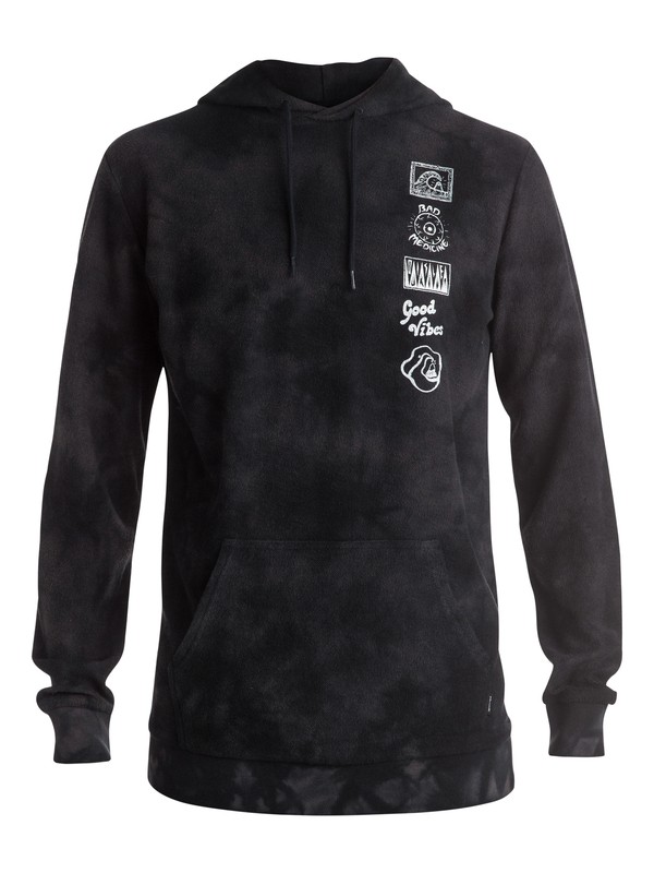 quiksilver, Tie And Dye - Sweat à capuche, BLACK (kvj0) 0 Tie And Dye - Sweat à capuche Noir EQYFT03441 Quiksilver