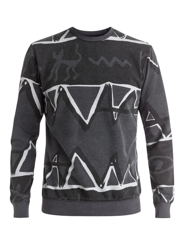 quiksilver, Ghetto - Sweat, BLACK (kvj0) 0 Ghetto - Sweat EQYFT03442 Quiksilver