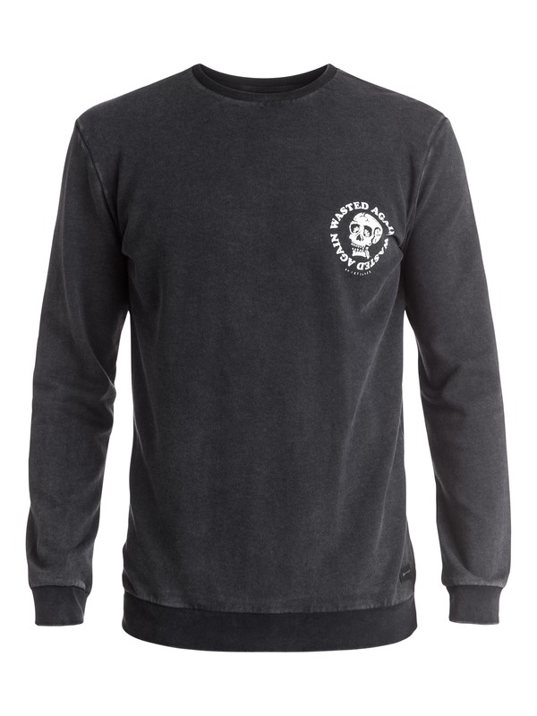 quiksilver, Wasting Time - Sweat, BLACK (kvj0) 0 Wasting Time - Sweat EQYFT03446 Quiksilver
