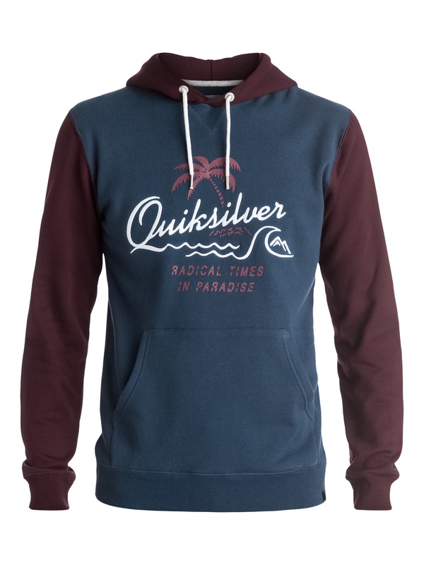 quiksilver, No Longer - Sweat à capuche, DARK DENIM (brq0) 0 No Longer - Sweat à capuche EQYFT03448 Quiksilver