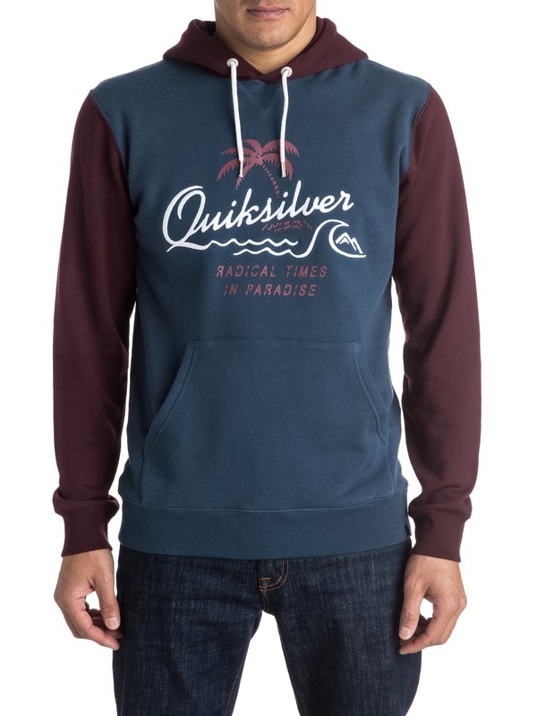 quiksilver, No Longer - Sweat à capuche, DARK DENIM (brq0) 0 No Longer - Sweat à capuche EQYFT03448 Quiksilver