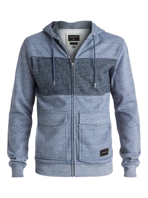 quiksilver, Dark Voice - Sweat à capuche zippé, NIGHTSHADOW BLUE (bpt0) 0 Dark Voice - Sweat à capuche zippé EQYFT03455 Quiksilver