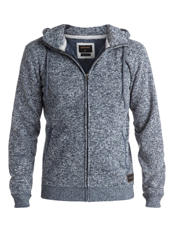 quiksilver, Keller - Sweat à capuche zippé, NIGHTSHADOW BLUE (bpt0) 0 Keller - Sweat à capuche zippé Bleu EQYFT03462 Quiksilver