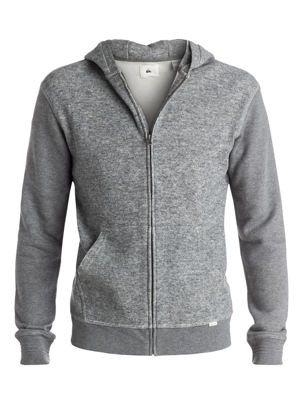 quiksilver, The Mixed - Sweat à capuche zippé, LIGHT GREY HEATHER (sgrh) 0 The Mixed - Sweat à capuche zippé EQYFT03472 Quiksilver