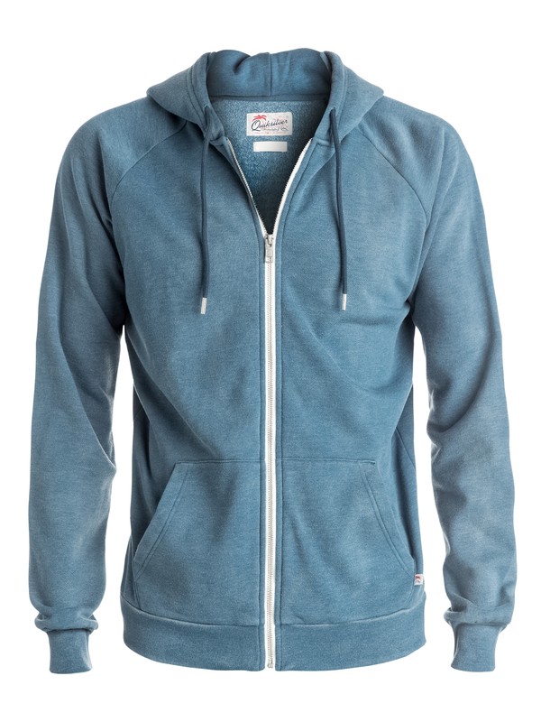 quiksilver, Culver Crest - Sweat à capuche zippé, INDIAN TEAL (bqk0) 0 Culver Crest - Sweat à capuche zippé Bleu EQYFT03551 Quiksilver