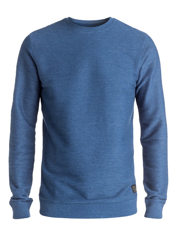 quiksilver, Merced - Sweat, ESTATE BLUE (bsw0) 0 Merced - Sweat Bleu EQYFT03553 Quiksilver
