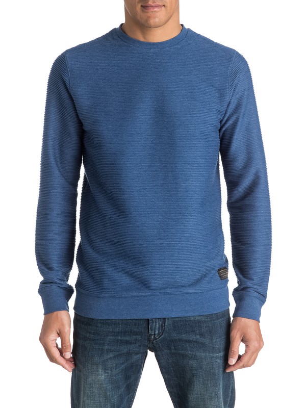 quiksilver, Merced - Sweat, ESTATE BLUE (bsw0) 0 Merced - Sweat EQYFT03553 Quiksilver
