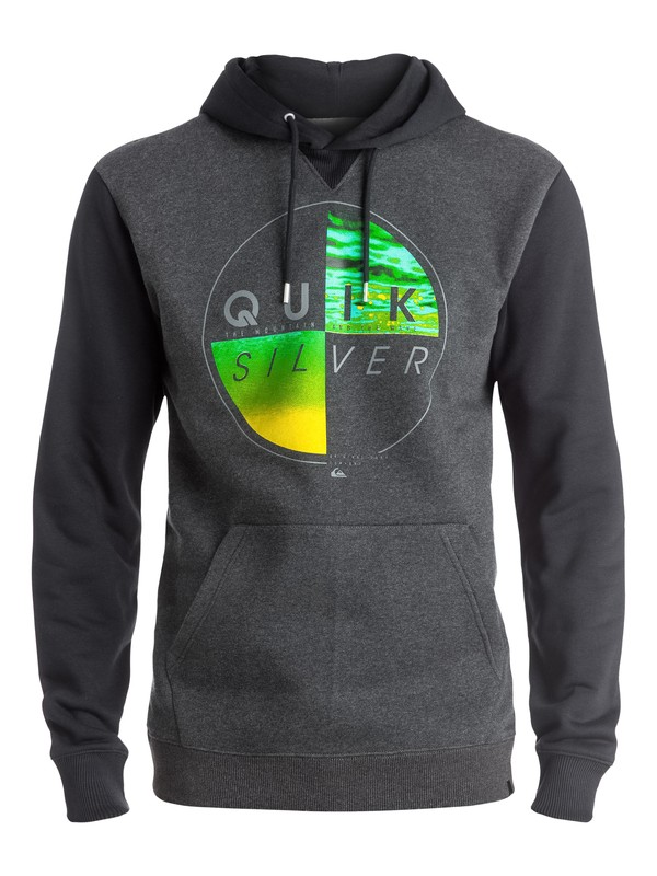 quiksilver, Of The Wood - Sweat à capuche, DARK GREY HEATHER (ktfh) 0 Of The Wood - Sweat à capuche EQYFT03558 Quiksilver