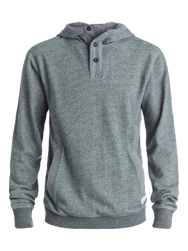 quiksilver, Trogg Out - Sweat à capuche, MEDIUM GREY HEATHER (kpwh) 0 Trogg Out - Sweat à capuche Noir EQYFT03561 Quiksilver