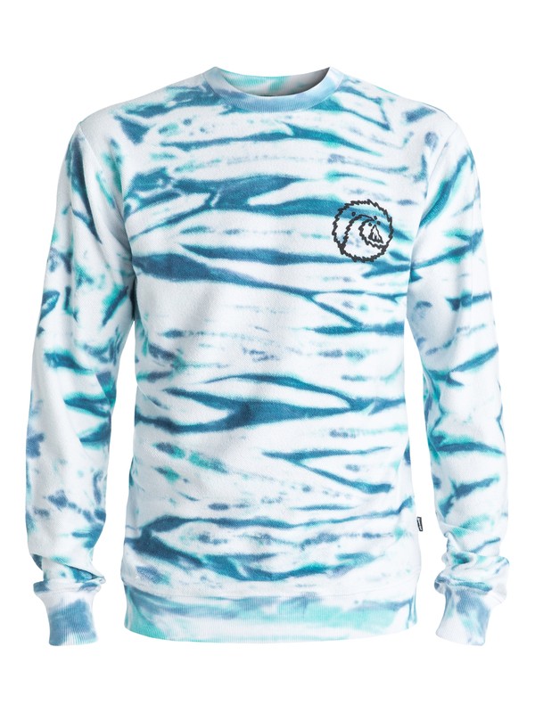 quiksilver, Mellow Out - Sweat, WHITE (wbb0) 0 Mellow Out - Sweat Blanc EQYFT03574 Quiksilver
