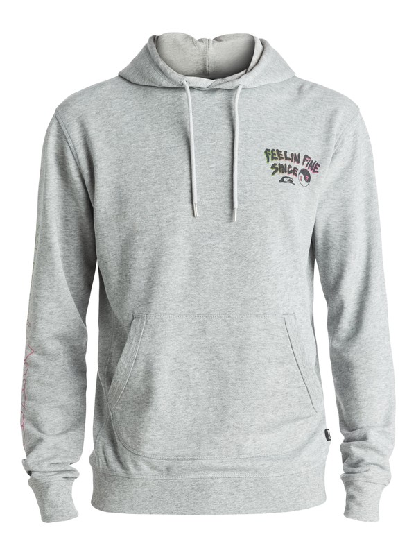quiksilver, Feelin Fine - Sweat à capuche, LIGHT GREY HEATHER (lgh) 0 Feelin Fine - Sweat à capuche EQYFT03577 Quiksilver