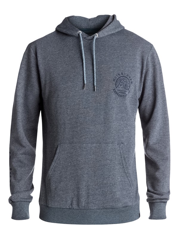 quiksilver, Jungle Forest Hoodie, INDIAN TEAL (bqk0) 0 Jungle Forest Hoodie Blue EQYFT03600 Quiksilver