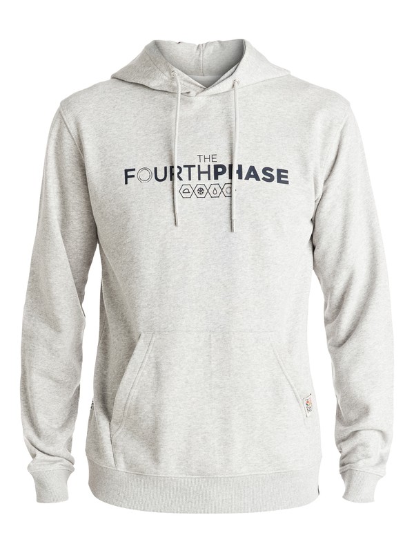 quiksilver, The Fourth Phase - Sweat à capuche, LIGHT GREY HEATHER (sgrh) 0 The Fourth Phase - Sweat à capuche EQYFT03614 Quiksilver