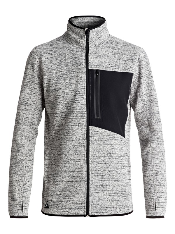 quiksilver, Raven - Polaire technique zippée Polartec®, GREY HEATHER (knfh) 0 Raven - Polaire technique zippée Polartec® EQYFT03622 Quiksilver
