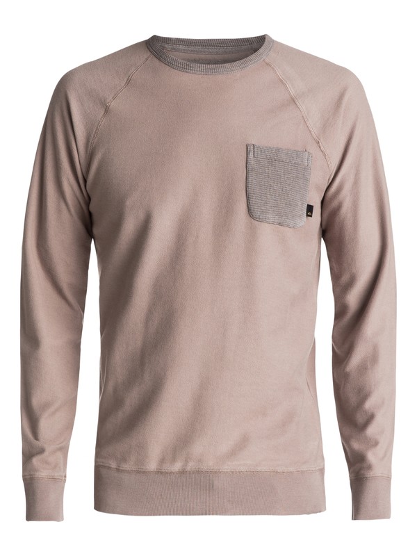 quiksilver, Baao - Sweatshirt, FUNGI (sls0) 0 Baao - Sweatshirt Gray EQYFT03658 Quiksilver