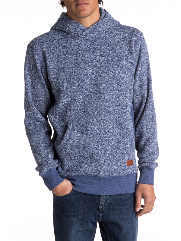 quiksilver, Keller - Sweat à capuche en polaire, MEDIEVAL BLUE HEATHER (bteh) 0 Keller - Sweat à capuche en polaire EQYFT03660 Quiksilver
