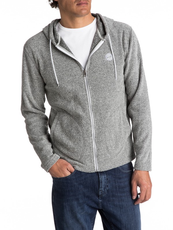quiksilver, After Surf - Sweat à capuche ultra-doux, DARK GREY HEATHER (ktfh) 0 After Surf - Sweat à capuche ultra-doux EQYFT03667 Quiksilver