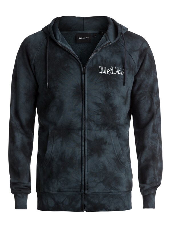 0 Green Out - Zip-Up Hoodie Blue EQYFT03681 Quiksilver