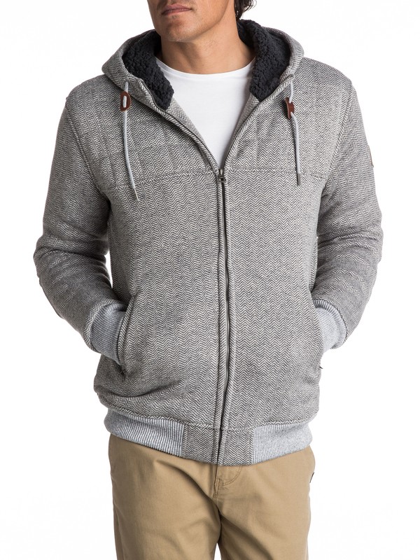 quiksilver, Cypress Snap - Veste zippée, LIGHT GREY HEATHER (lgh) 0 Cypress Snap - Veste zippée EQYFT03697 Quiksilver