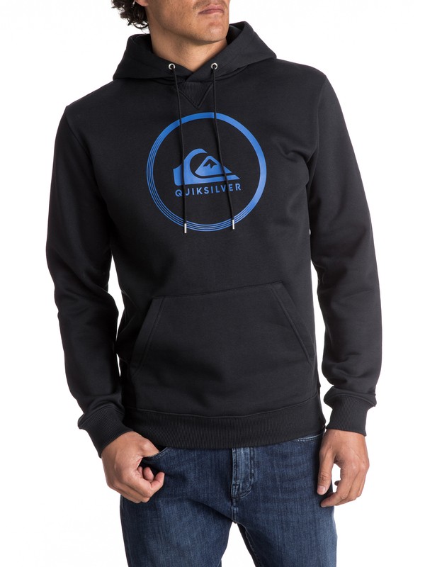 quiksilver, Big Logo - Sweat à capuche, BLACK (kvj0) 0 Big Logo - Sweat à capuche Noir EQYFT03717 Quiksilver
