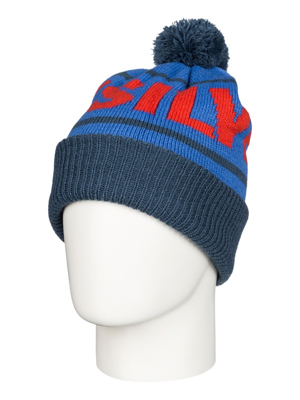 quiksilver, Summit Beanie, DARK DENIM (brq0) 0 Summit Beanie EQYHA03001 Quiksilver