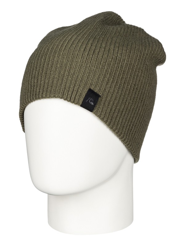 quiksilver, Wood Beanie, DUSTY OLIVE (gpb0) 0 Wood Beanie EQYHA03009 Quiksilver