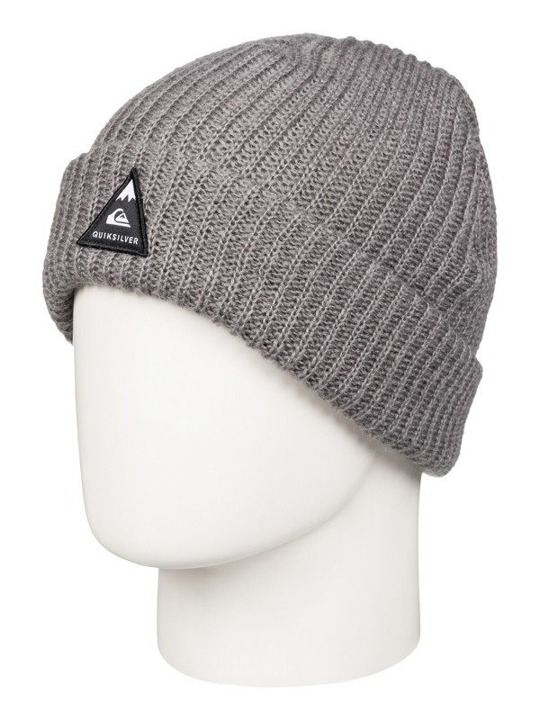 quiksilver, Routine Cuff Beanie, QUIET SHADE (kze0) 0 Routine Cuff Beanie Black EQYHA03030 Quiksilver