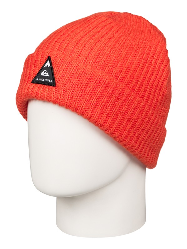 quiksilver, Routine - Bonnet à revers, FLAME (nmj0) 0 Routine - Bonnet à revers Orange EQYHA03030 Quiksilver