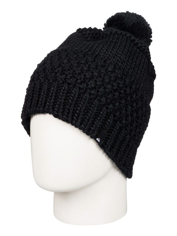 quiksilver, Planter - Bonnet à pompon, BLACK (kvj0) 0 Planter - Bonnet à pompon Noir EQYHA03032 Quiksilver