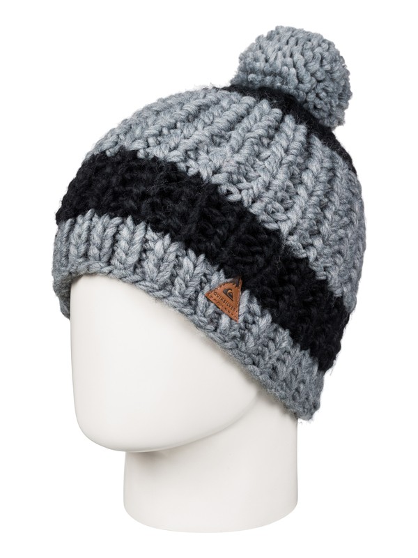quiksilver, Shaw - Bonnet, BLACK (kvj0) 0 Shaw - Bonnet Noir EQYHA03064 Quiksilver
