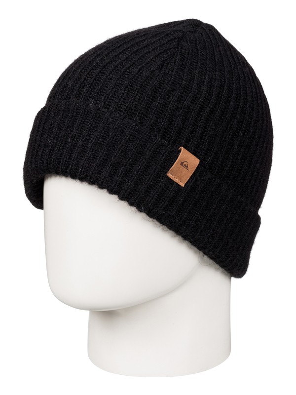 quiksilver, Routine Beanie, BLACK (kvj0) 0 Routine Beanie Black EQYHA03066 Quiksilver