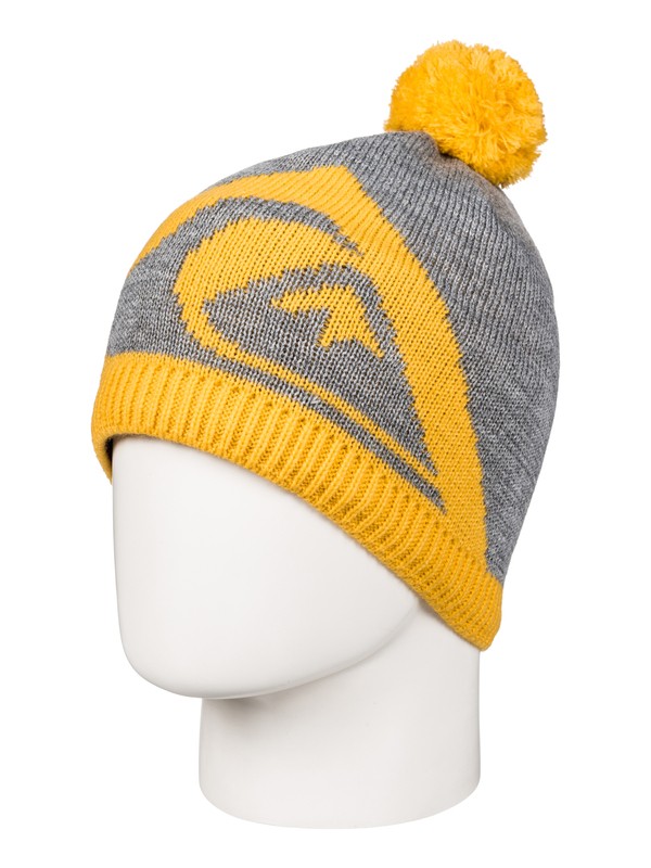 quiksilver, Barrow - Bonnet, GREY HEATHER (kpgh) 0 Barrow - Bonnet Noir EQYHA03067 Quiksilver