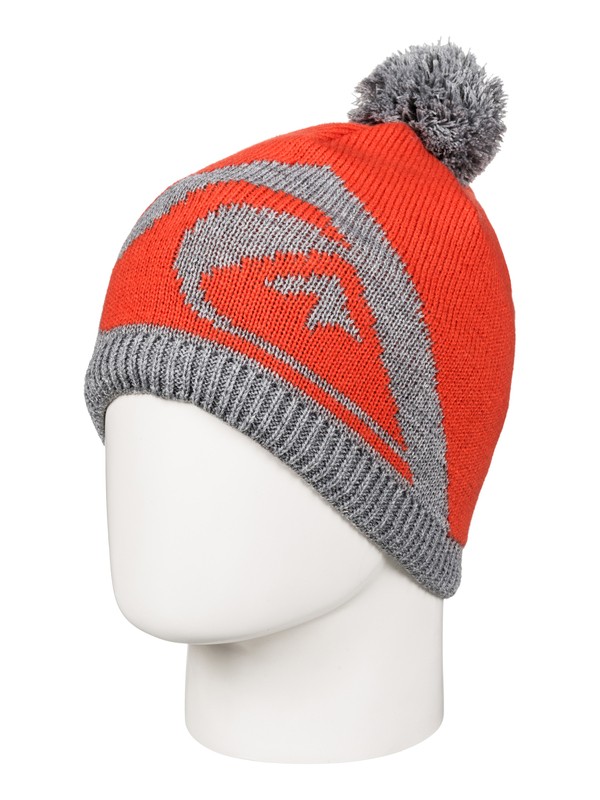 quiksilver, Barrow - Beanie, MANDARIN RED (nms0) 0 Barrow - Beanie Orange EQYHA03067 Quiksilver