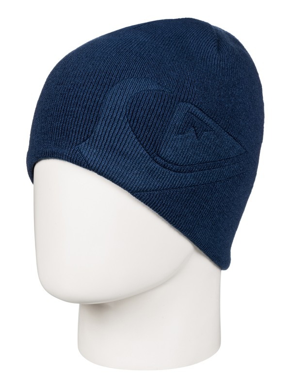 quiksilver, M&W - Bonnet réversible, ESTATE BLUE (bsw0) 0 M&W - Bonnet réversible Bleu EQYHA03070 Quiksilver