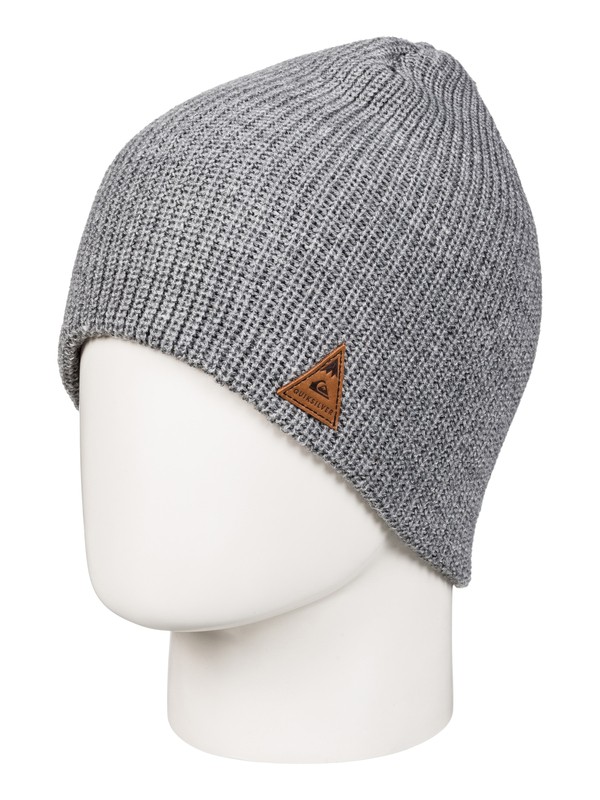 quiksilver, Silas - Beanie, GREY HEATHER (kpgh) 0 Silas - Beanie Schwarz EQYHA03072 Quiksilver