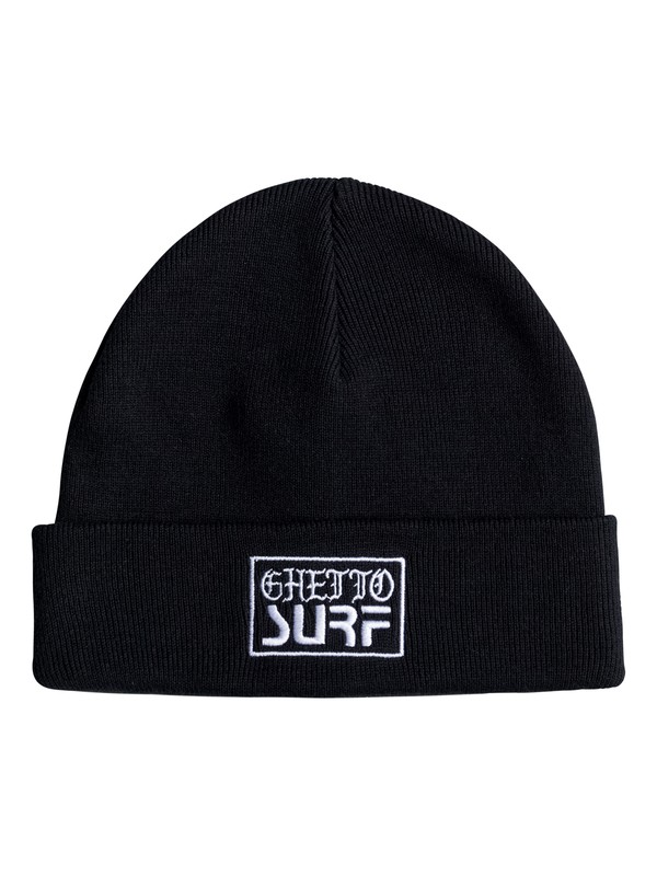 0 Ghetto Surf - Beanie Black EQYHA03086 Quiksilver