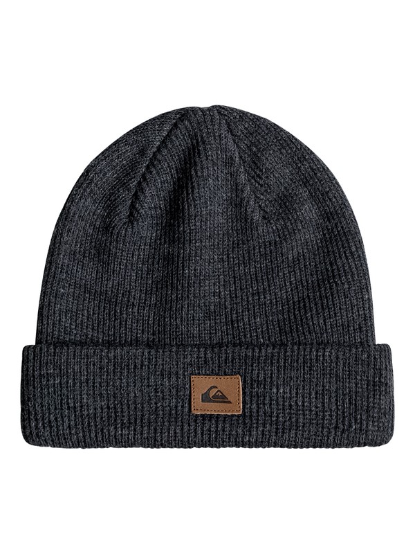 quiksilver, Performed Beanie, DARK CHARCOAL HEATHER (kyfh) 0 Performed Beanie Black EQYHA03089 Quiksilver