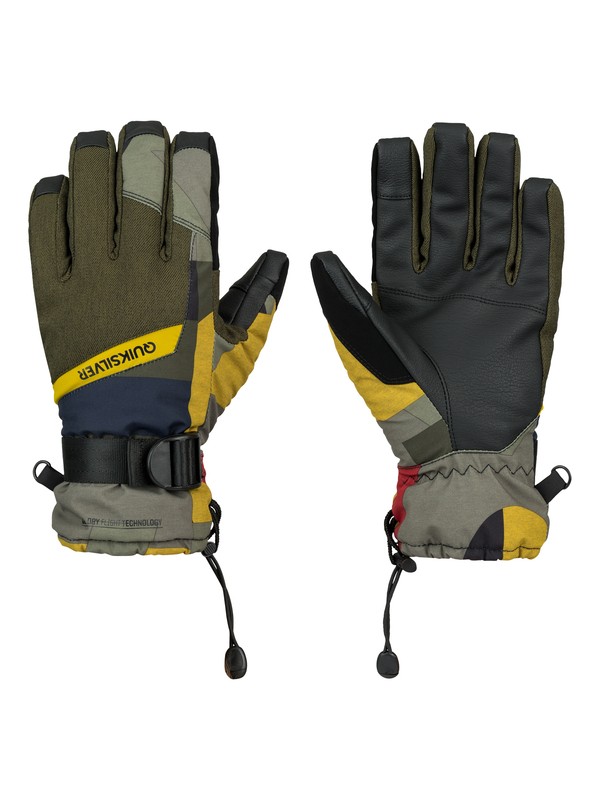 quiksilver, Mission Gloves, RANDOMQK_BROWN (csn2) 0 Mission Gloves EQYHN03019 Quiksilver