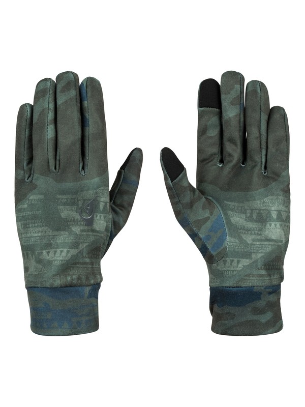 quiksilver, City Liner Gloves, SPACE REFLECTOR ARMY (csn1) 0 City Liner Gloves EQYHN03023 Quiksilver