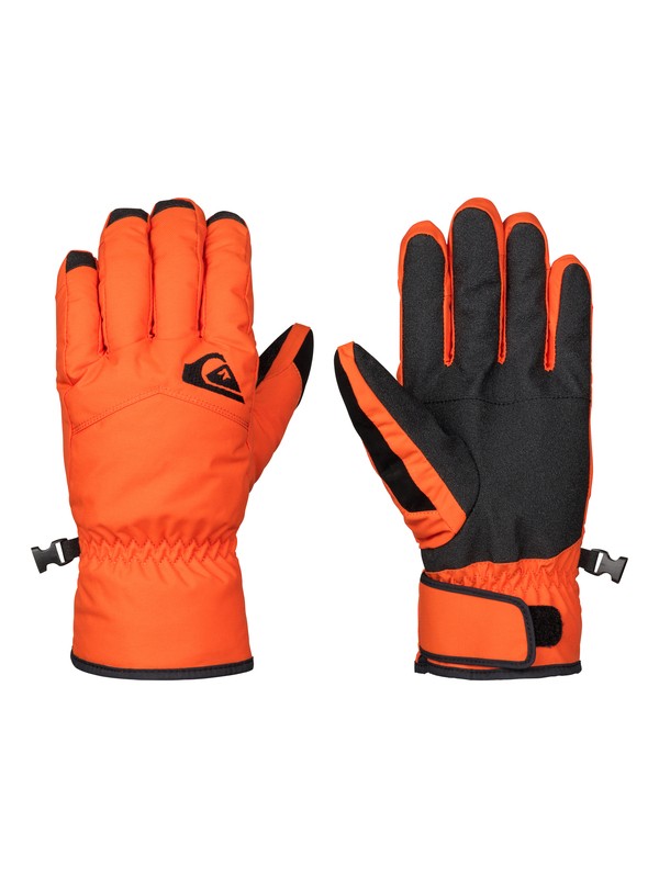 quiksilver, Сноубордические перчатки Cross, FLAME (nmj0) 0 Сноубордические перчатки Cross Оранжевый EQYHN03051 Quiksilver