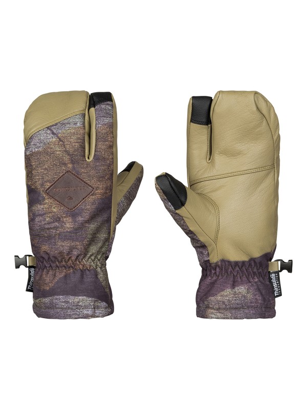 quiksilver, Trigger - Moufles de snow à trois doigts, WOODLAND (csn7) 0 Trigger - Moufles de snow à trois doigts EQYHN03061 Quiksilver