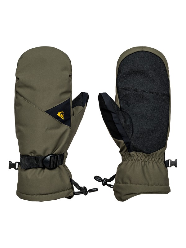 quiksilver, Mission Mittens, GRAPE LEAF (cre0) 0 Mission Mittens Brown EQYHN03078 Quiksilver