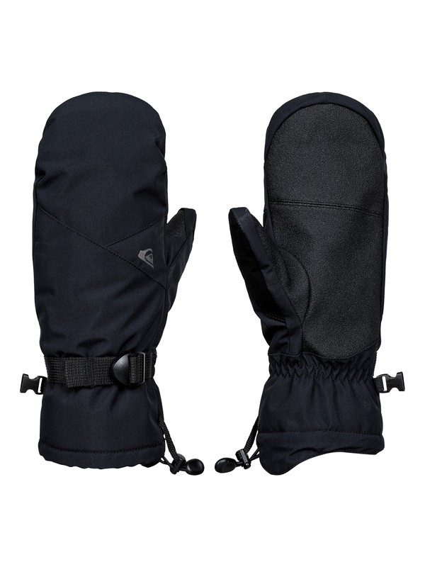 quiksilver, Mission Mittens, BLACK (kvj0) 0 Mission Mittens Black EQYHN03078 Quiksilver