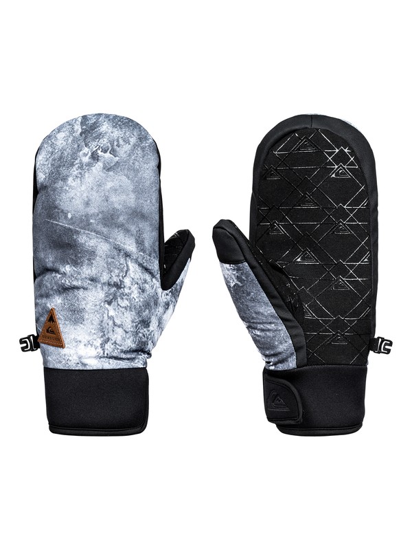 quiksilver, Method Mittens, ELECTRIC EVENT (wbk7) 0 Method Mittens White EQYHN03081 Quiksilver
