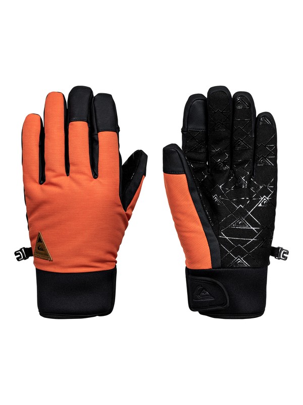 quiksilver, Method - Gants de snowboard/ski, MANDARIN RED (nms0) 0 Method - Gants de snowboard/ski Orange EQYHN03082 Quiksilver