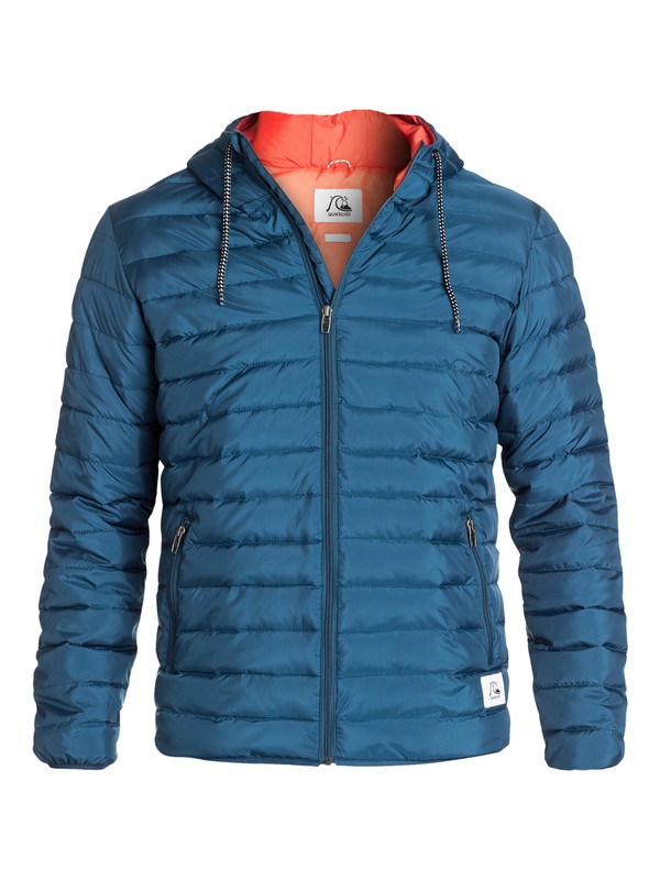 quiksilver, Scaly Slim Fit Jacket, DARK DENIM (brq0) 0 Scaly Slim Fit Jacket EQYJK03004 Quiksilver